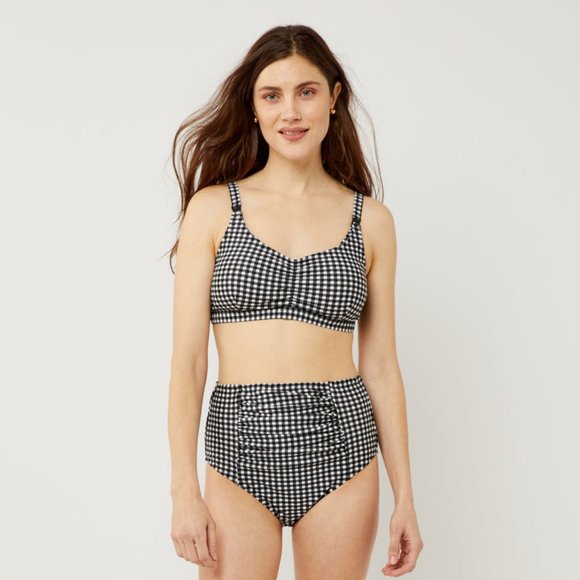 NWT Ripe Gingham High Waist Nursing Bikini - Picture 5 of 5